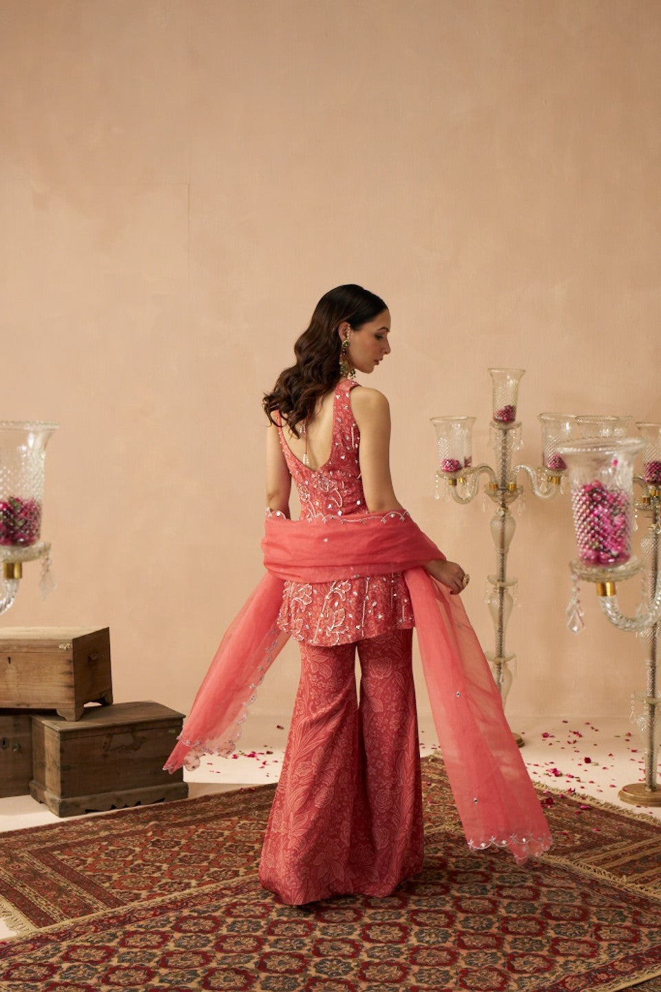 Coral Meadow Tunic Set