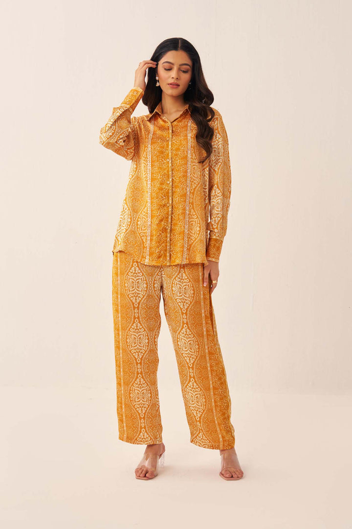 Orange Oasis Co-ord Set