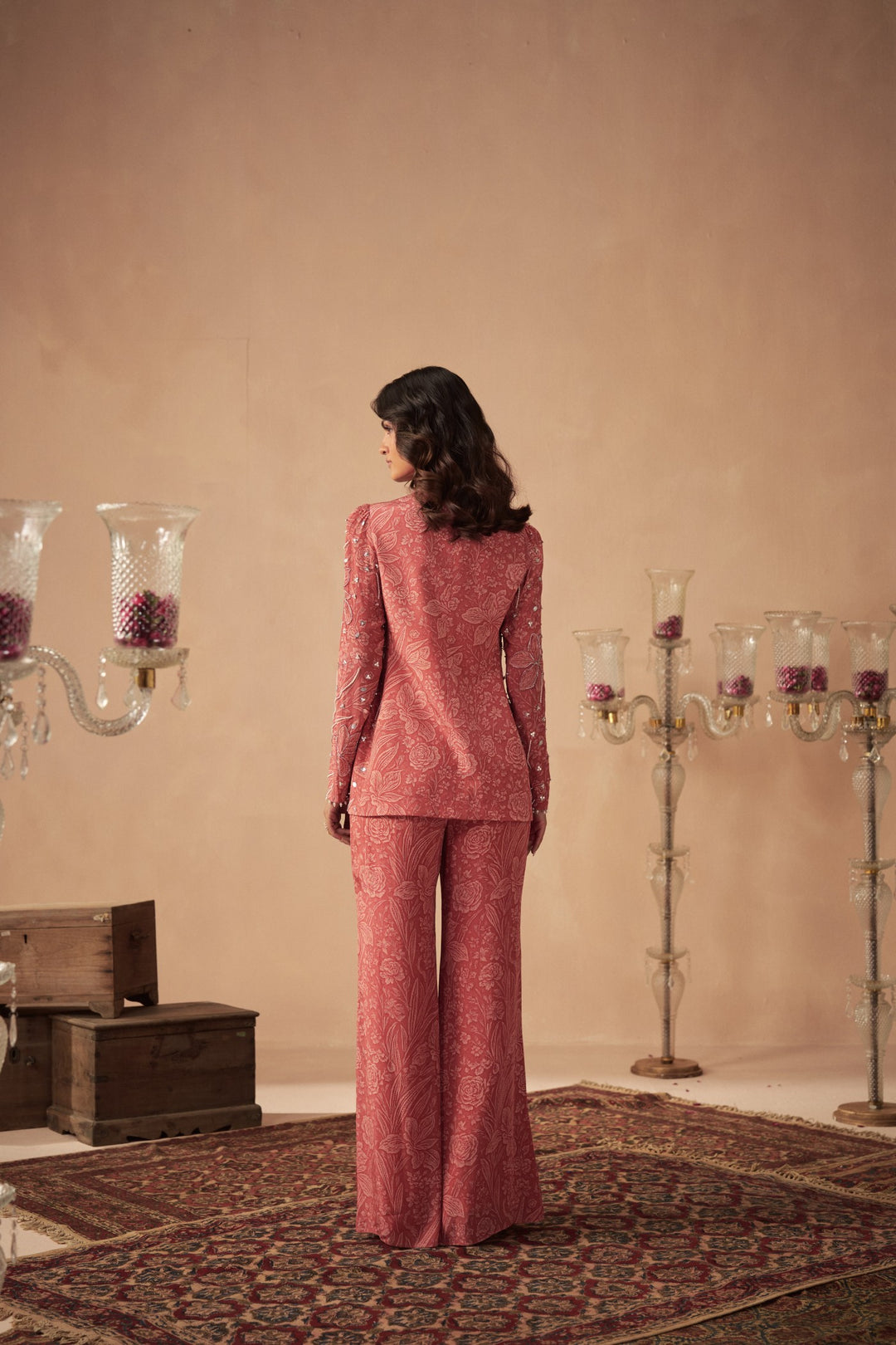 Coral Meadow Pantsuit