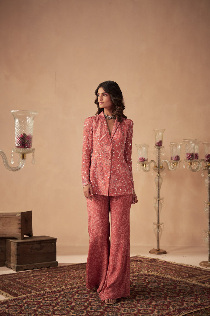 Coral Meadow Pantsuit