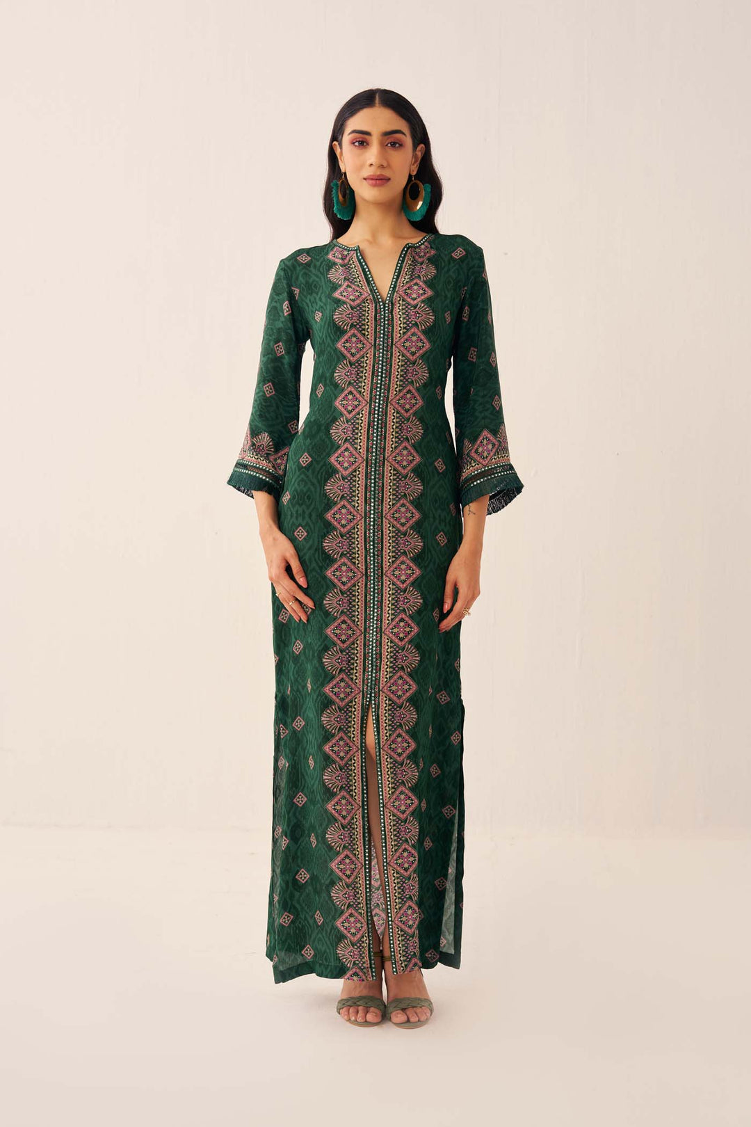 Green Kaleido Dress