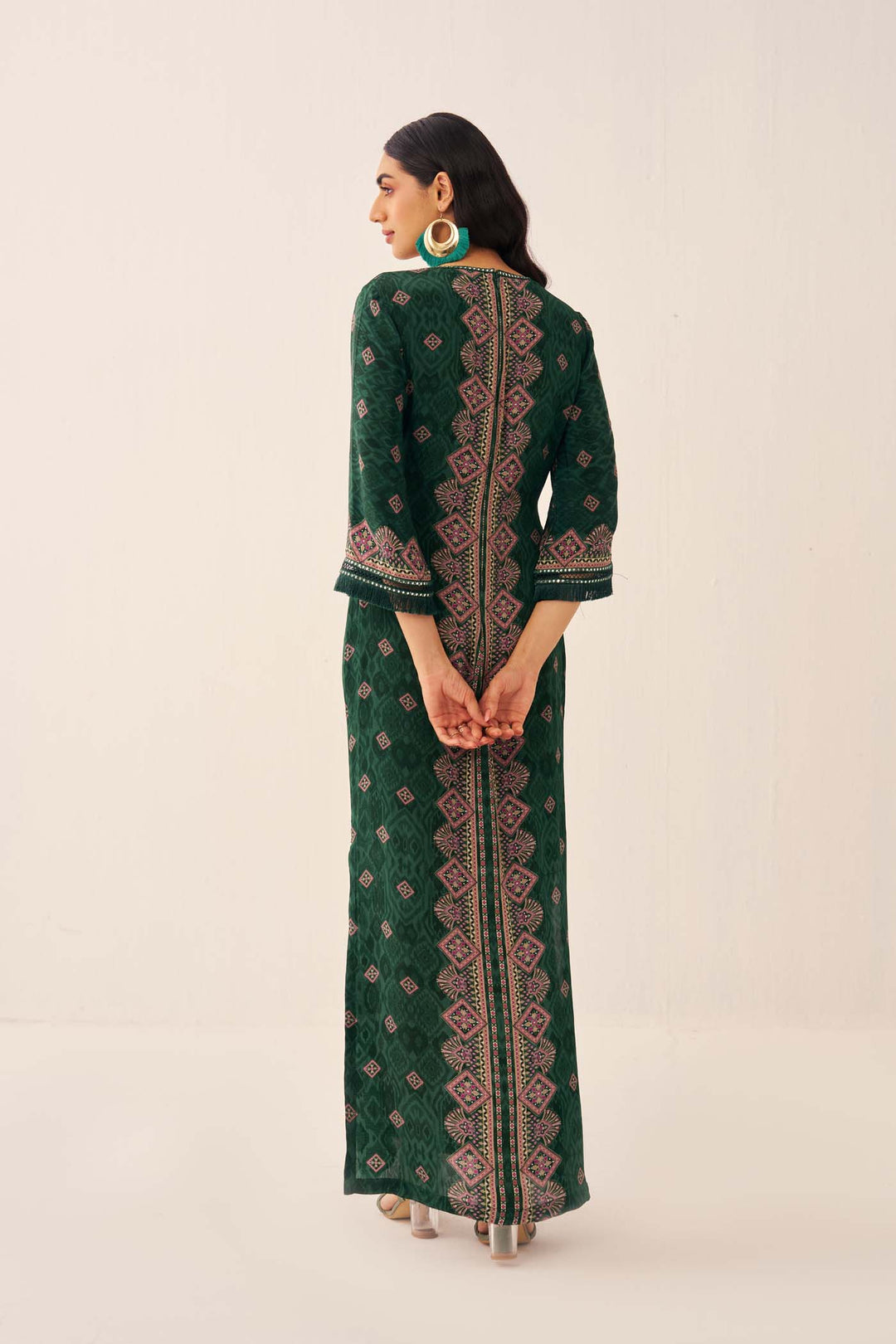 Green Kaleido Dress