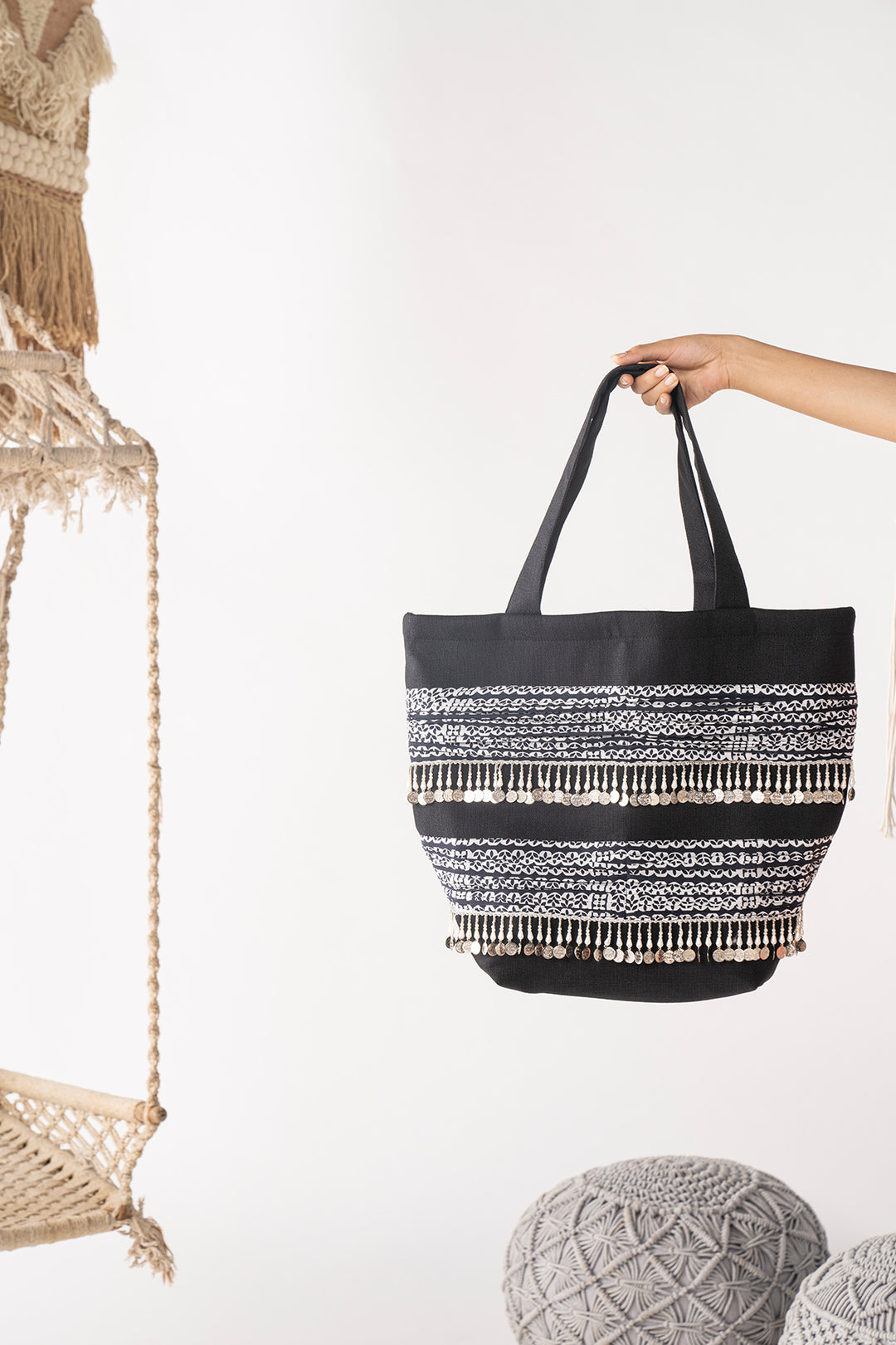 Black Tote Bag