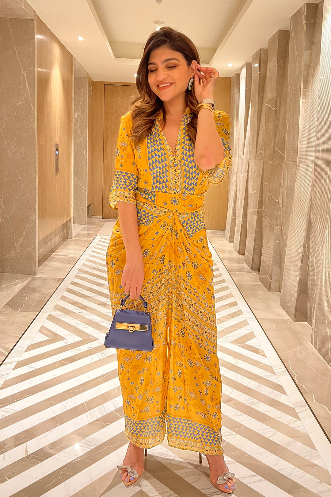 Influencer Khushnaaz In Our Dress