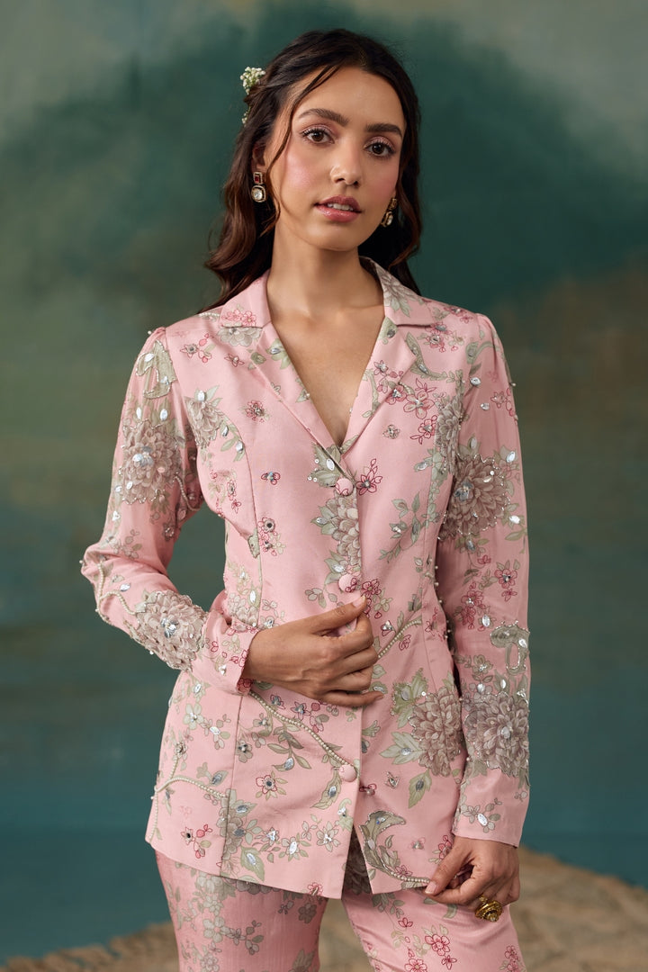 Blush Pink Tunic Set