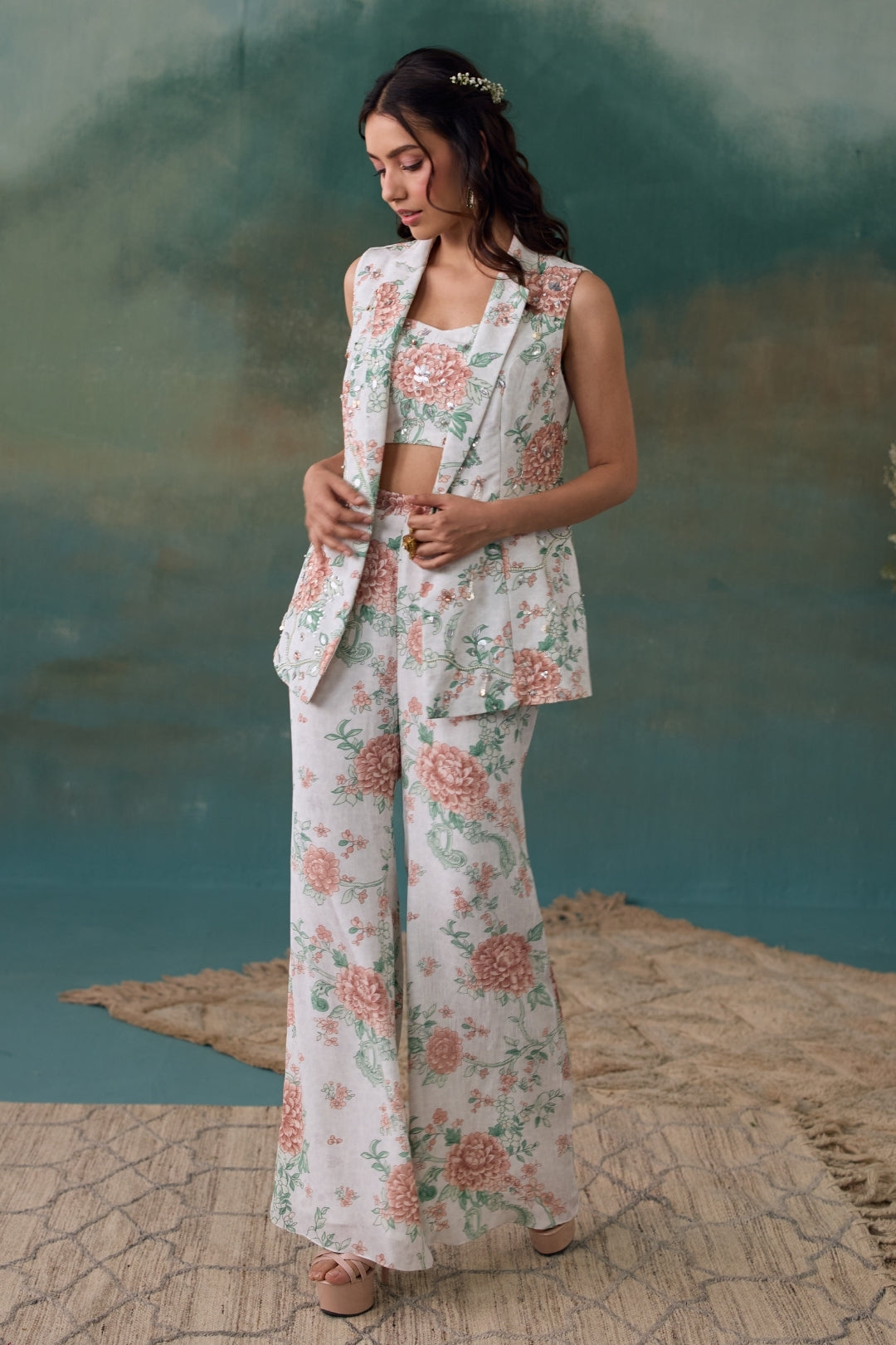 Pearl Roselle Co-ord Set