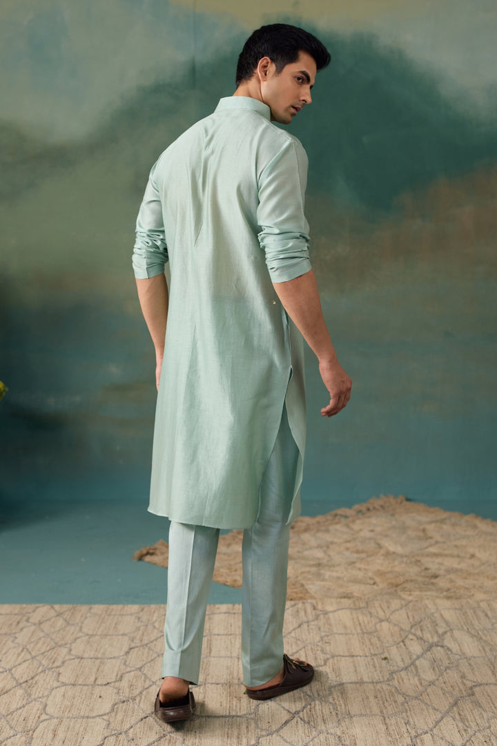 Aqua Kurta Set