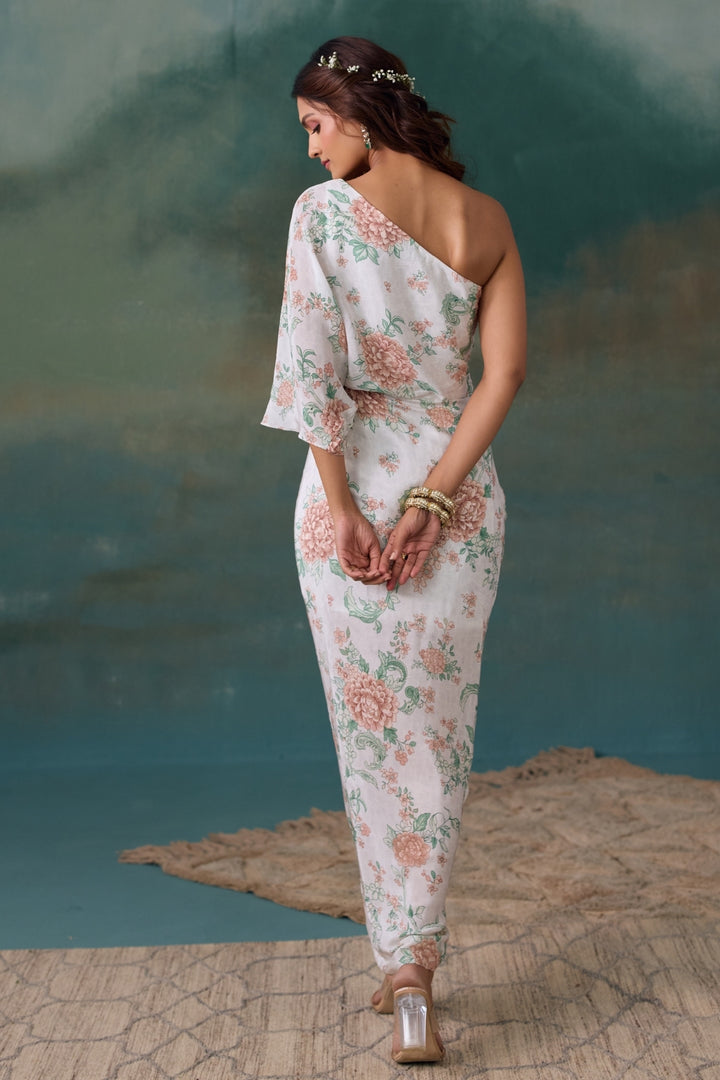 Pearl Roselle One shoulder Dress