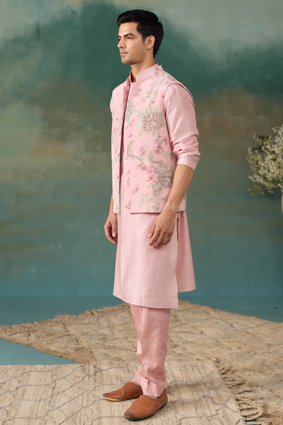 Blush Pink Kurta Set