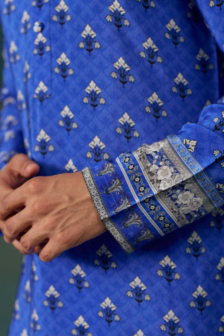 Royal Blue Kurta Set