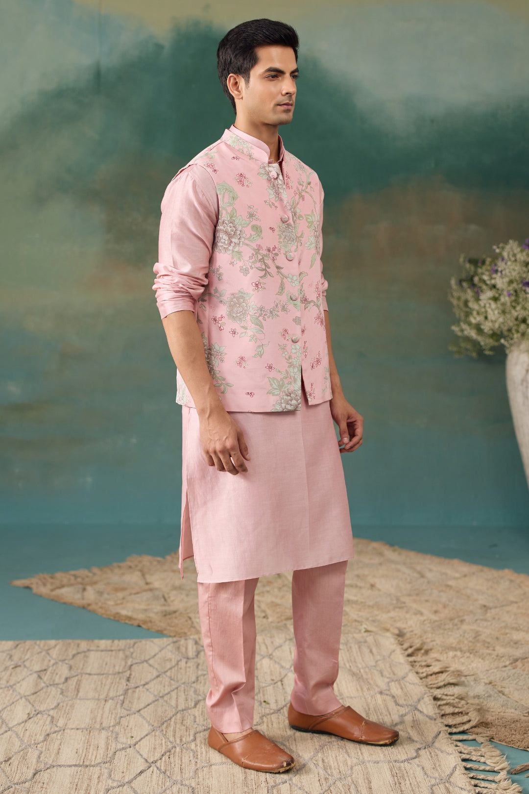 Blush Pink Kurta Set