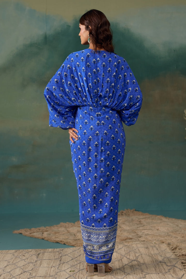 Royal Blue Kaftan Dress