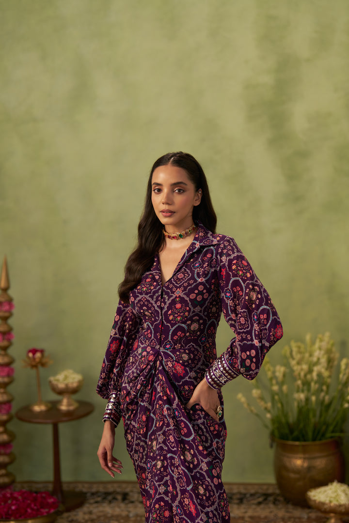 Jamuni Draped Dress