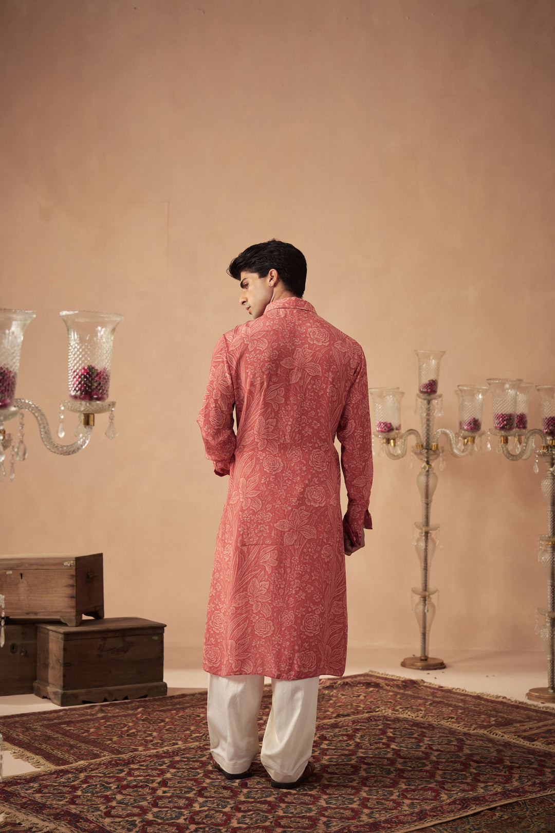 Coral Meadow Kurta Set