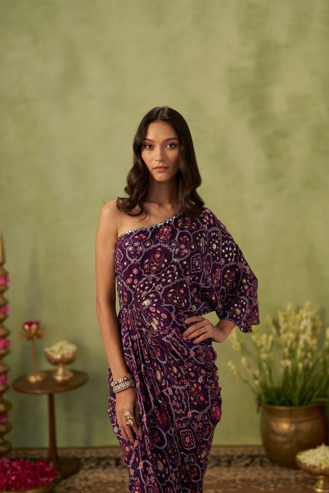Jamuni One Shoulder Dress
