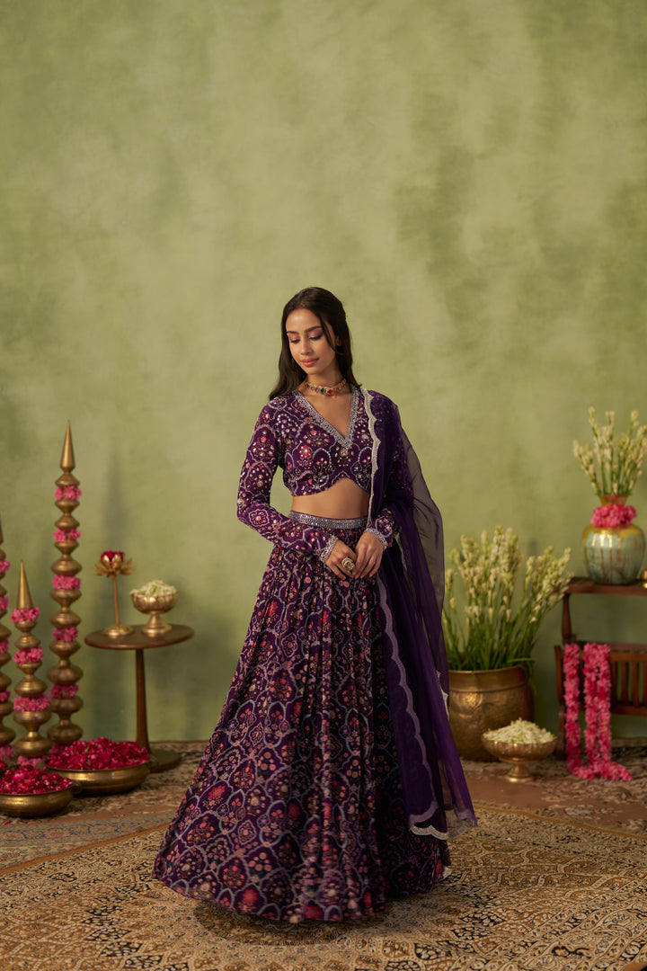 Jamuni Lehenga Set With Dupatta