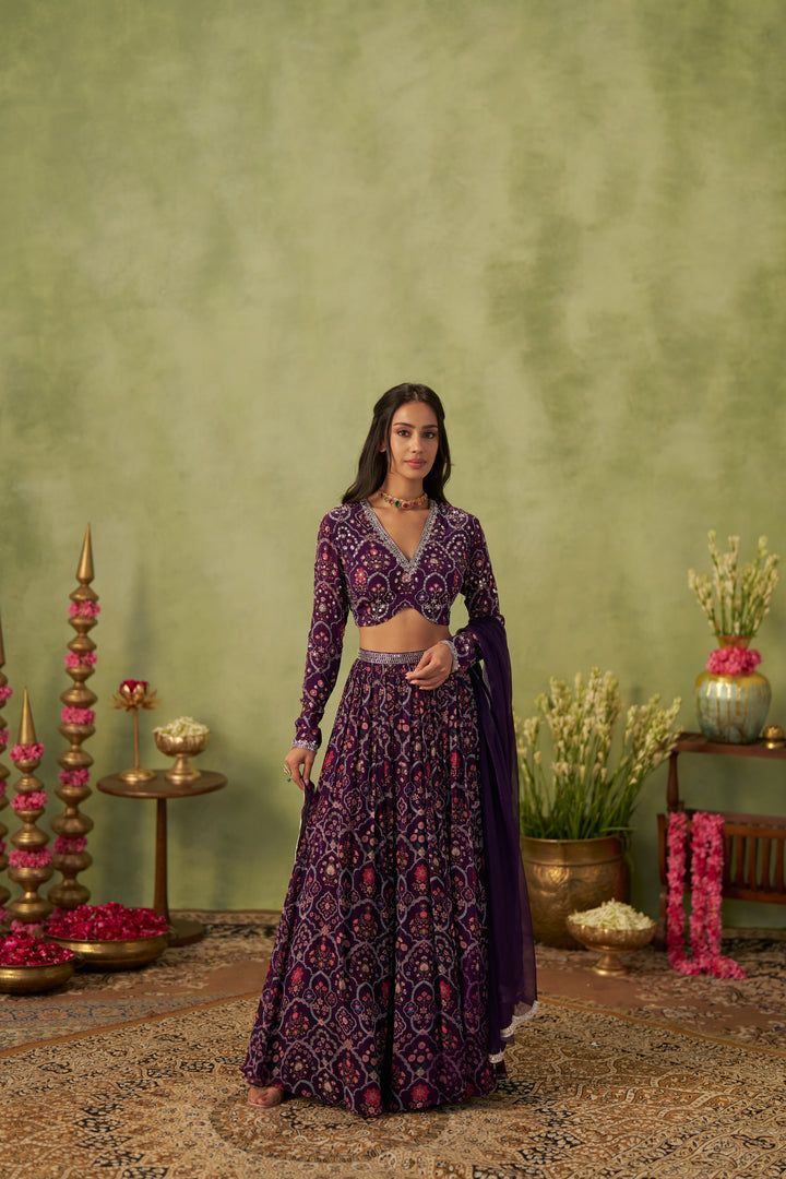 Jamuni Lehenga Set With Dupatta