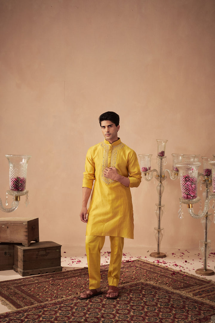 Yellow Kurta Set