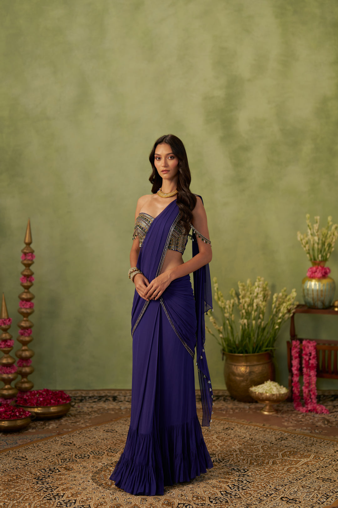 Neel Jamun Saree