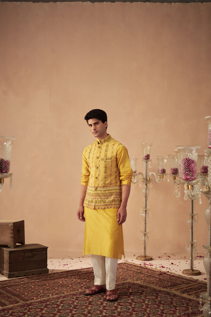 Yellow Vine Bundi Set