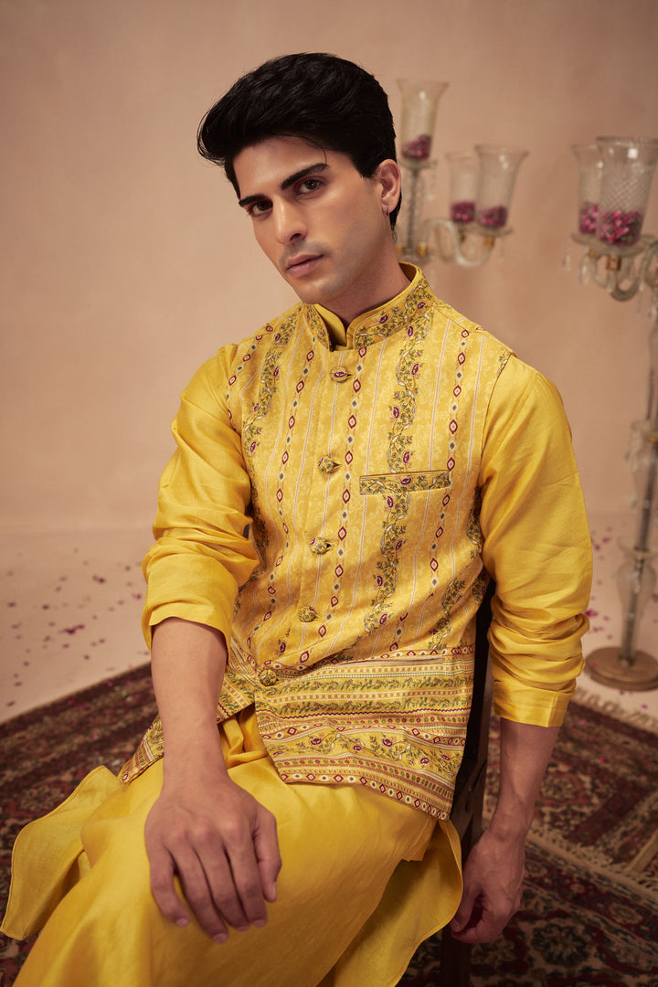 Yellow Vine Bundi Set