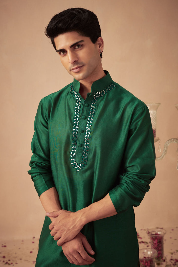 Emerald Green Kurta Set