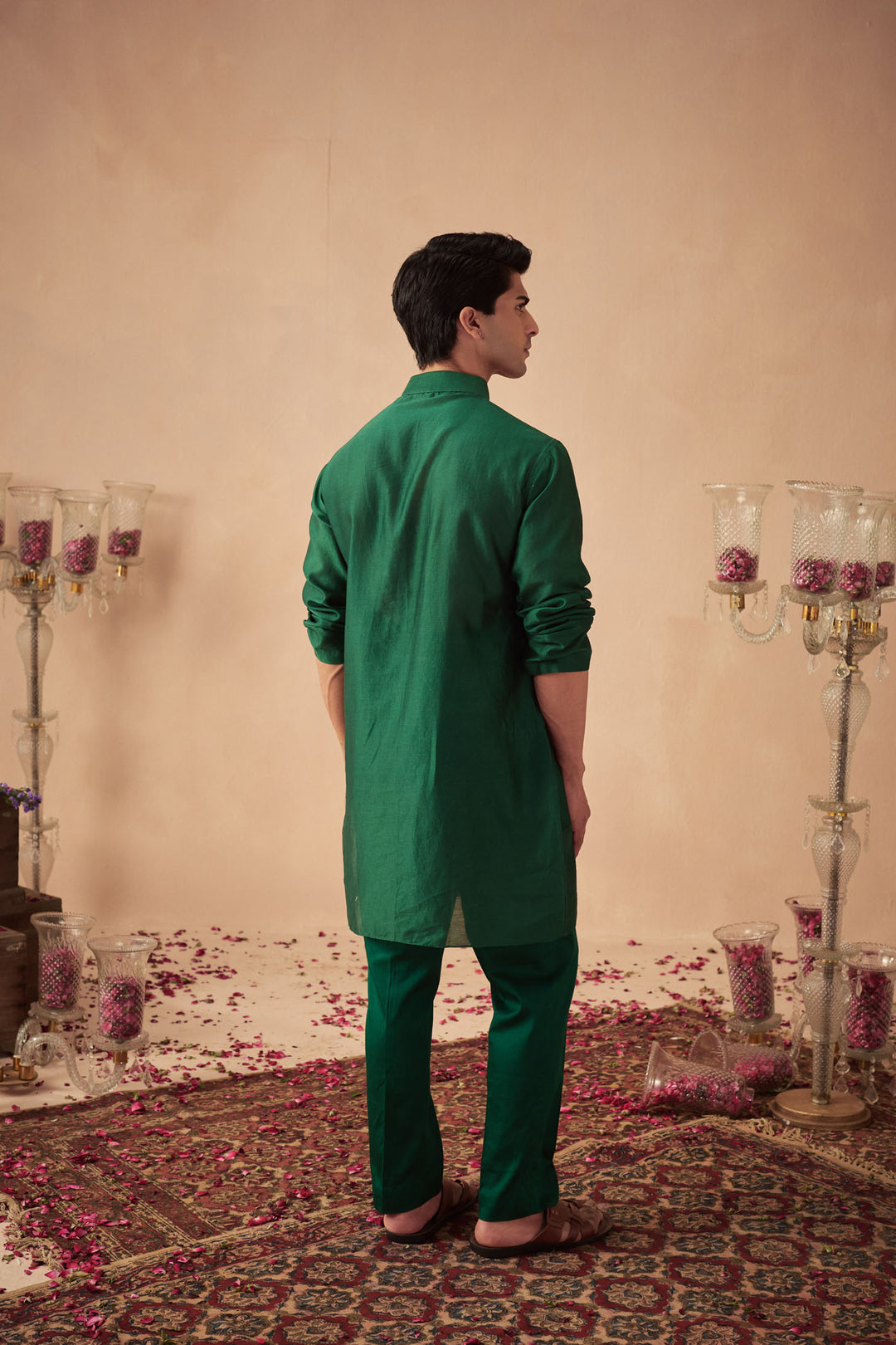 Emerald Green Kurta Set