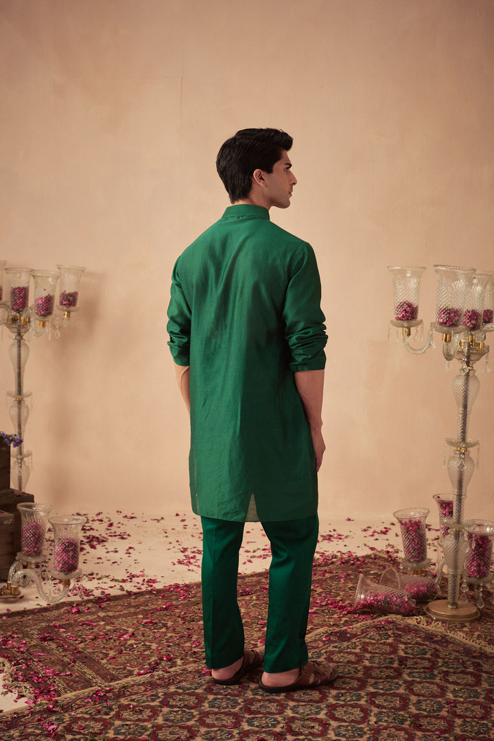 Emerald Green Kurta Set