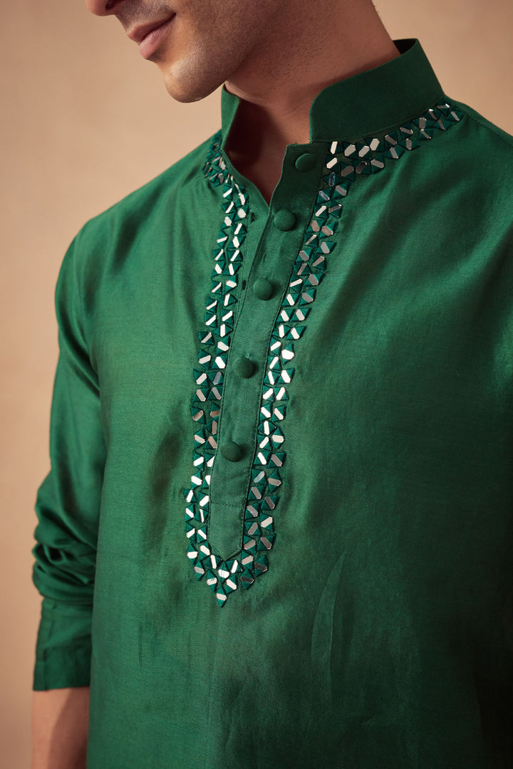 Emerald Green Kurta Set