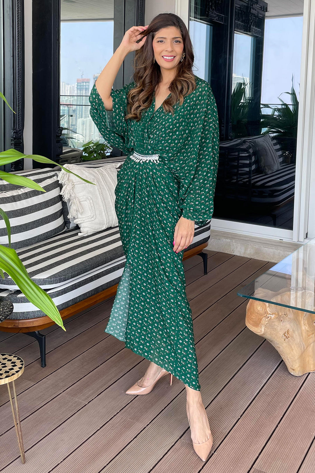 Influencer Mallika Singhania In Our Kaftan Dress