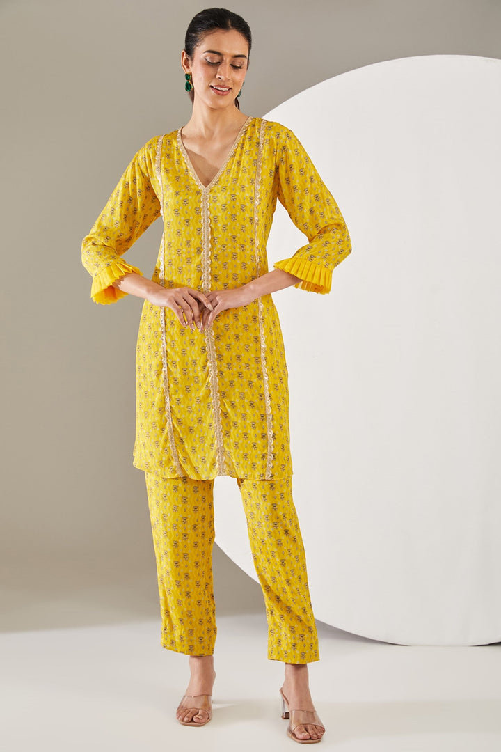 Yellow Kurta Set