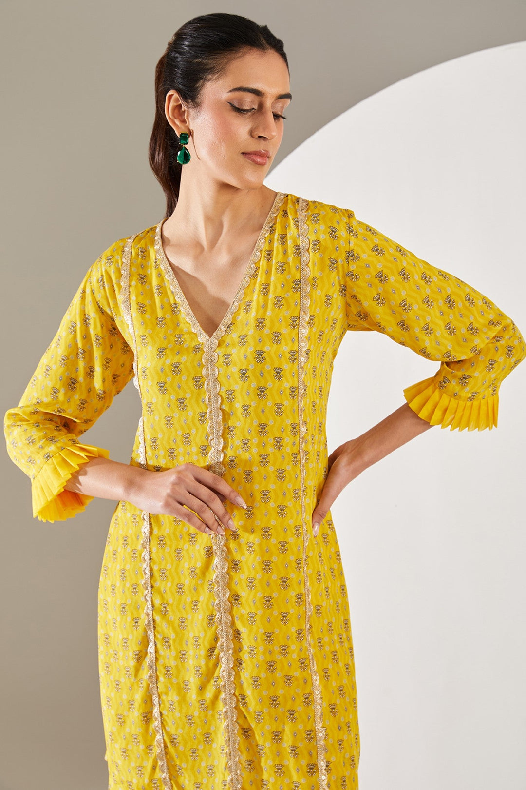 Yellow Kurta Set