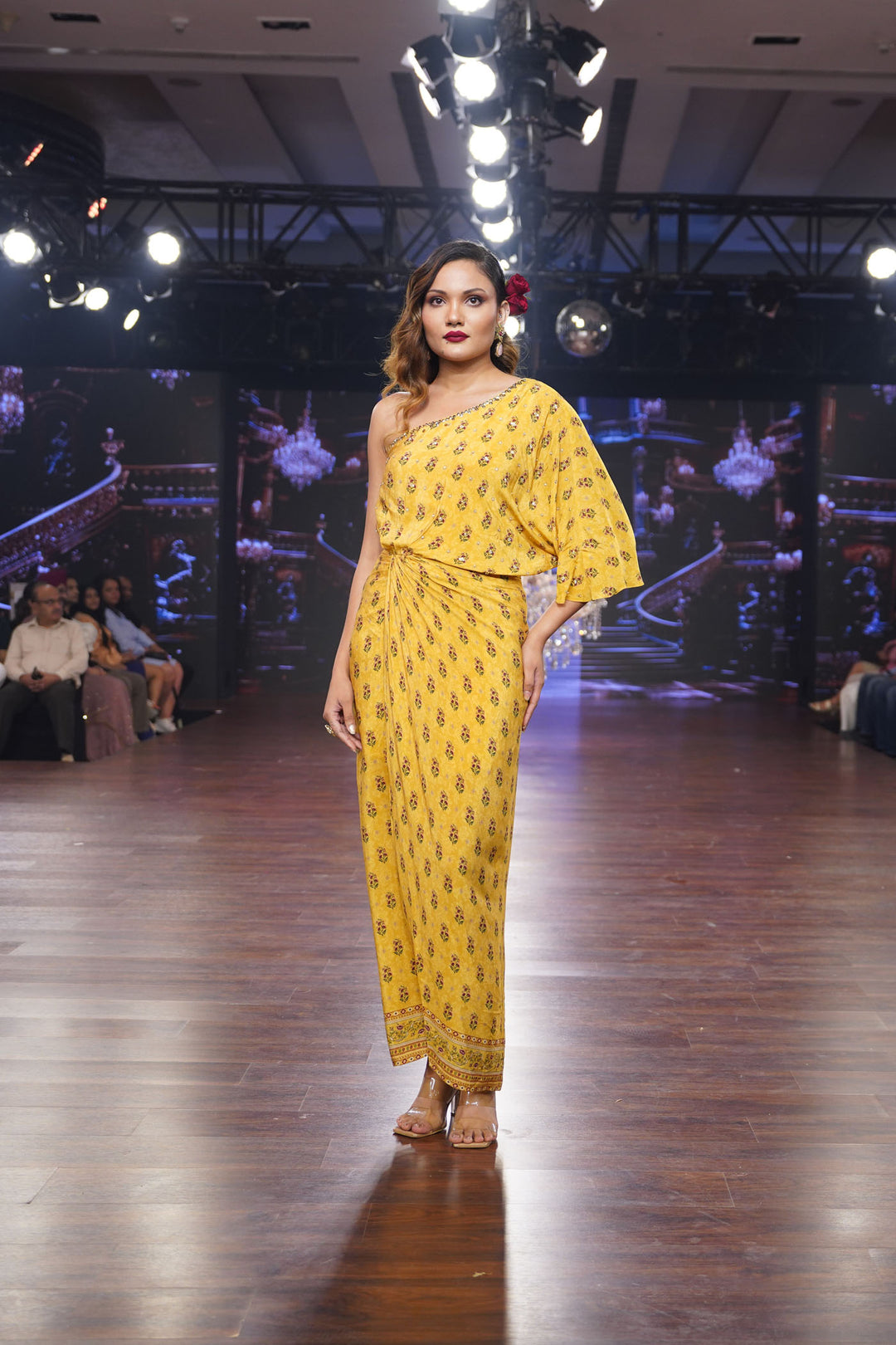 Yellow Booti Dress