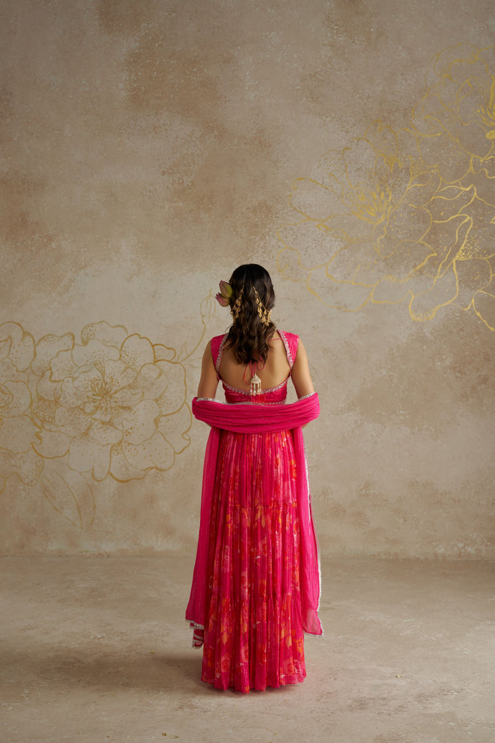 Pink Rose Lehenga