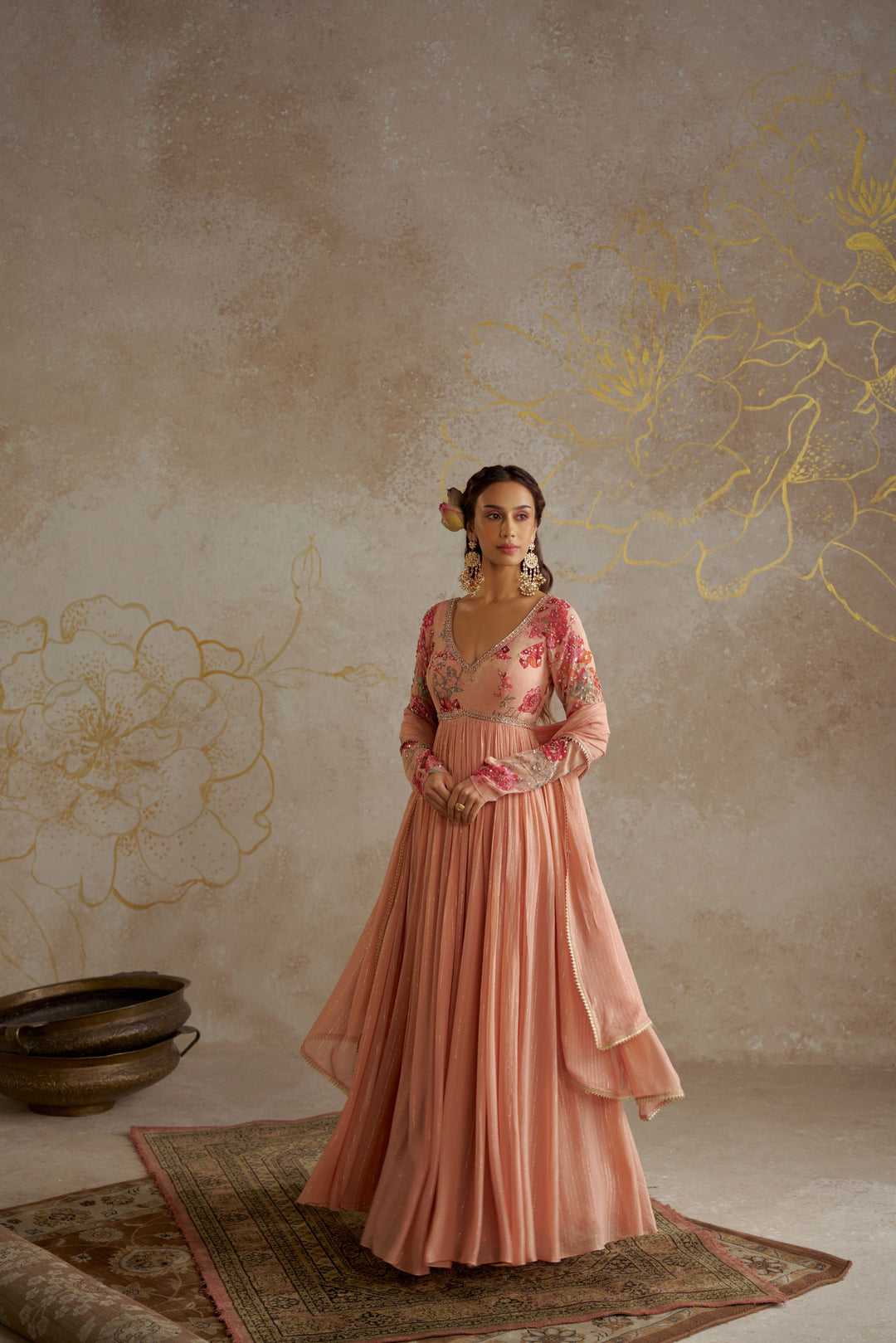 Blush Rose Anarkali