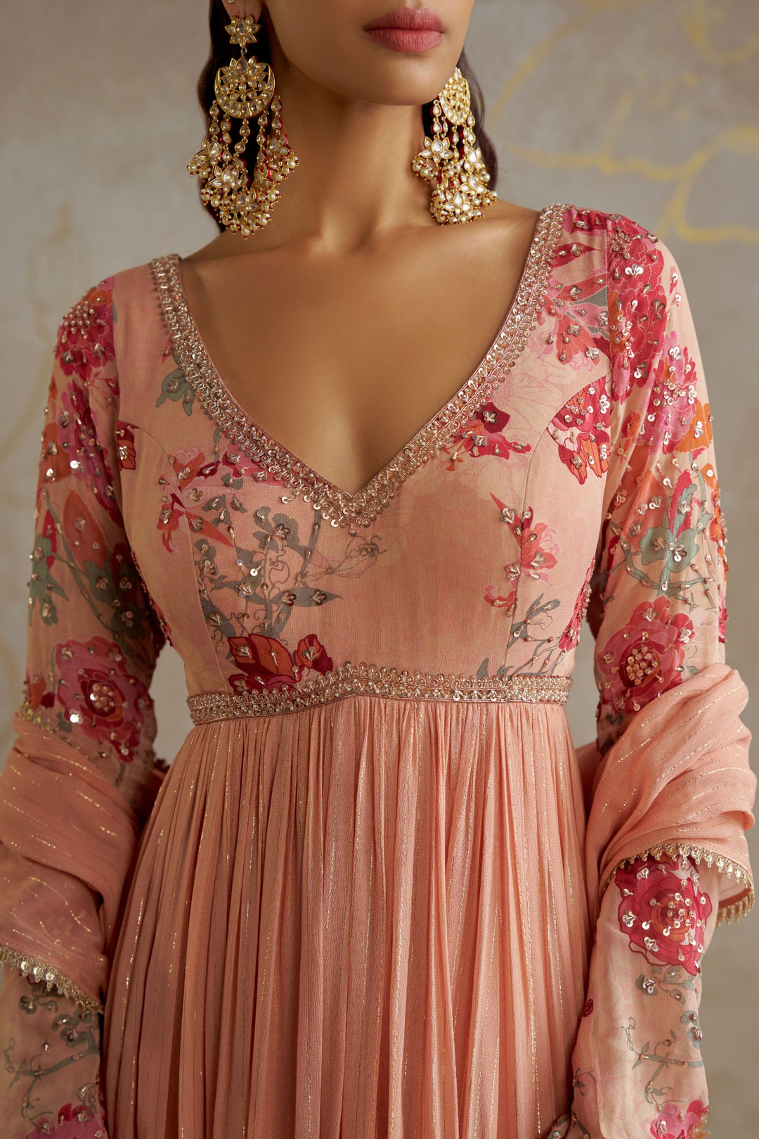 Blush Rose Anarkali