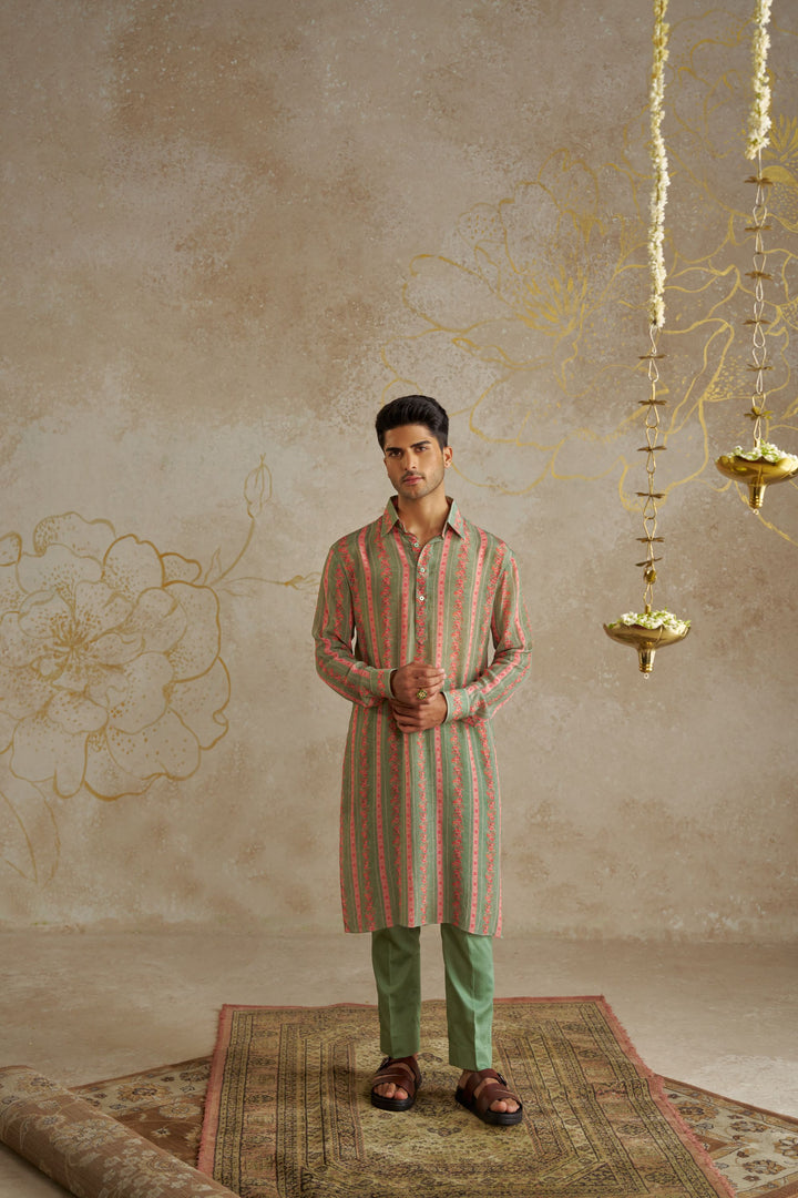 Jade Vine Kurta Set