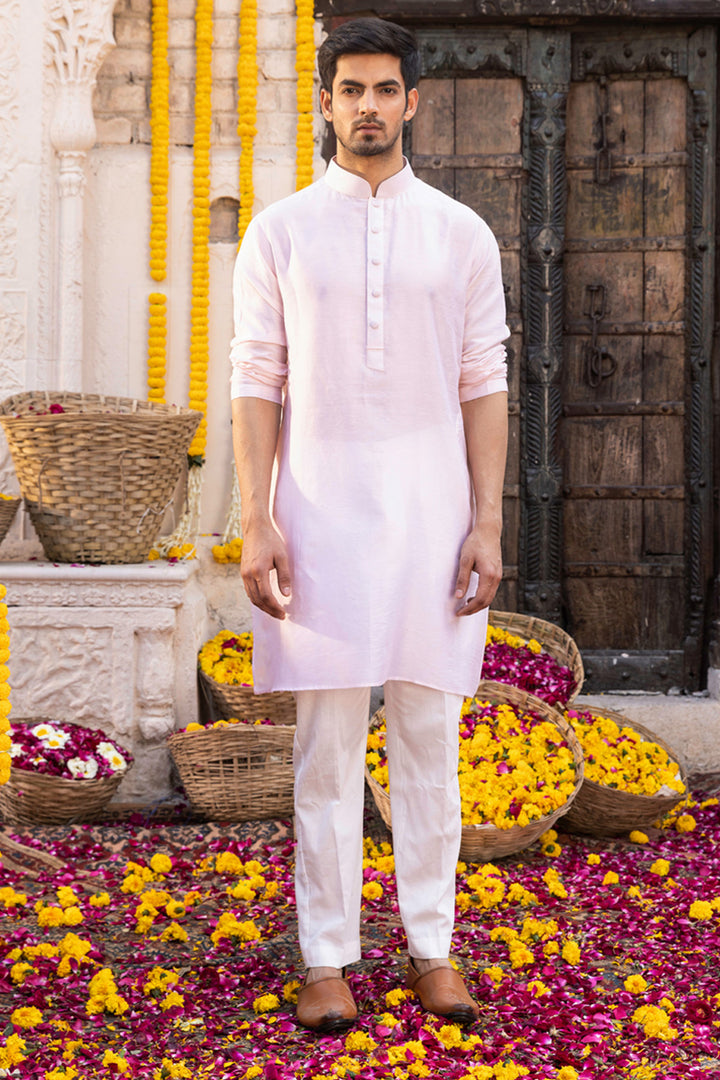 Light Peach Kurta Sets