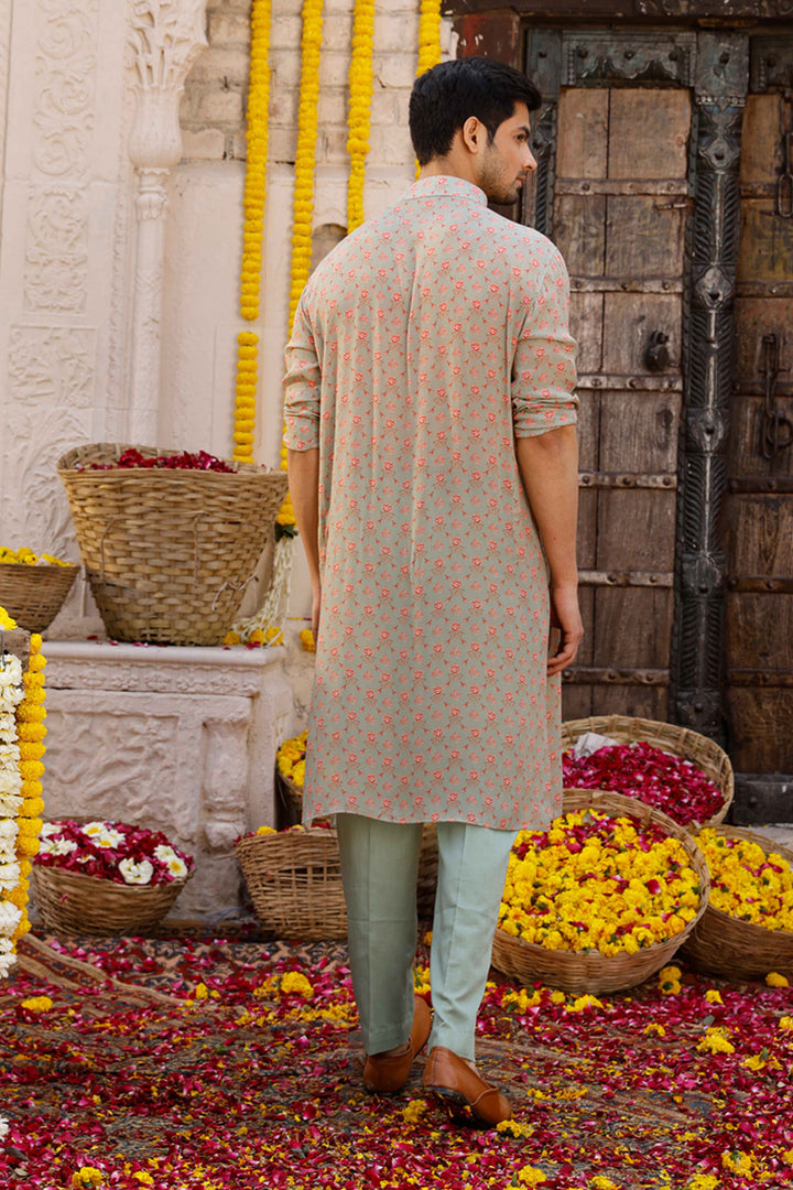 Sage Green Kurta Set