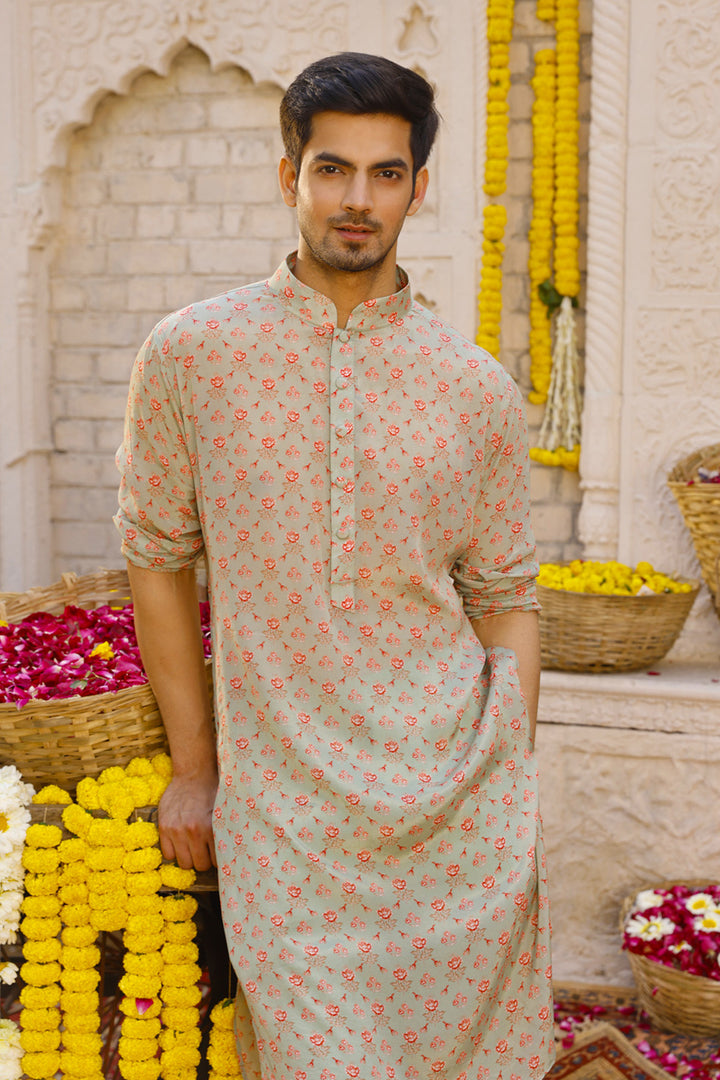 Sage Green Kurta Set