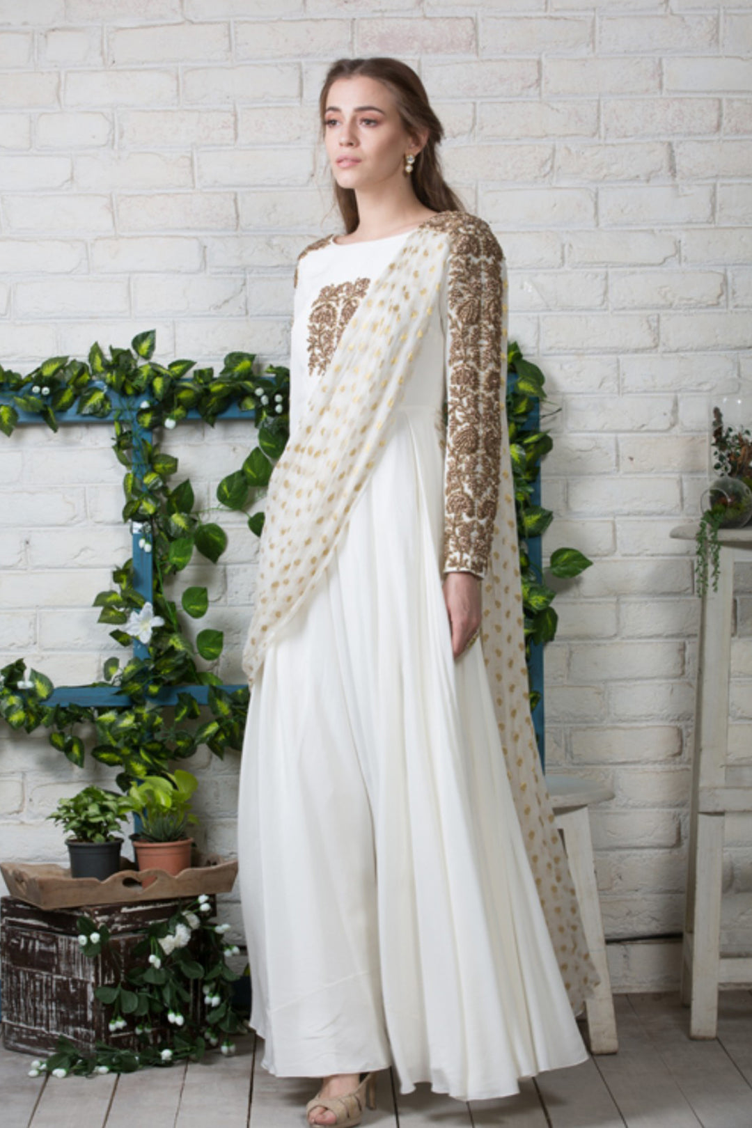 Drape Dupatta Anarkali