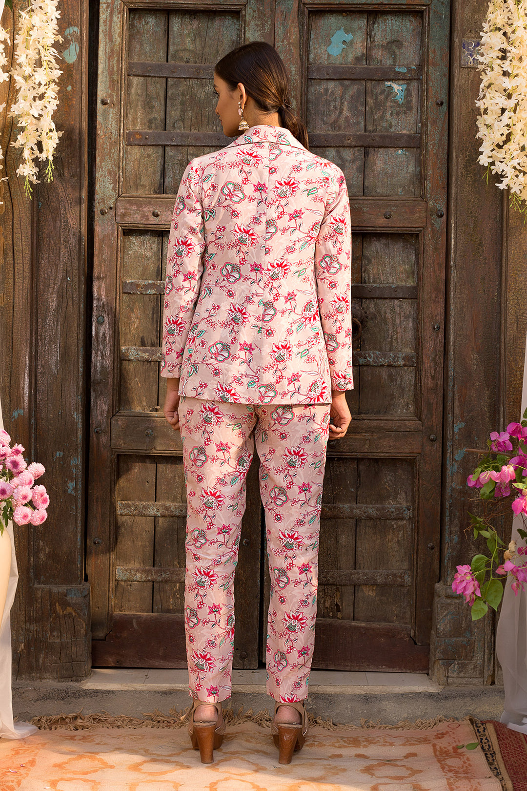 Light Pink Pantsuit