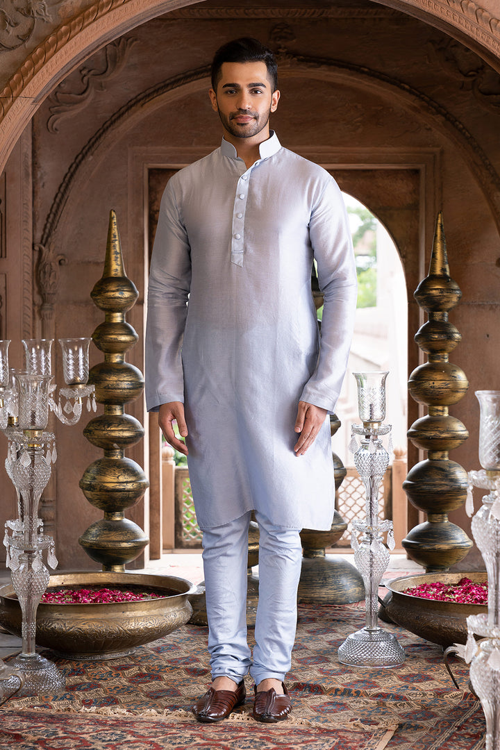 Powder Blue Kurta Set