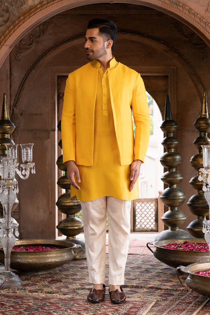 Yellow Kurta Set